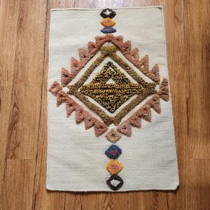 Unique Moroccan tufted rug carpet Boho